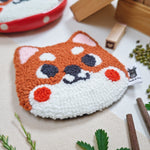 Shiba Inu Dog Coaster - Needle & Doe