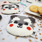 Schnauzer dog coaster - Needle & Doe