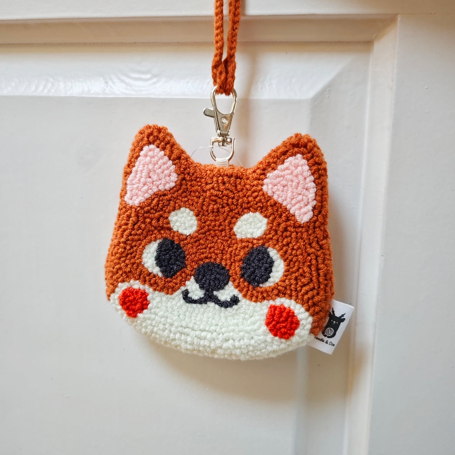 Shiba Inu Dog Keychain