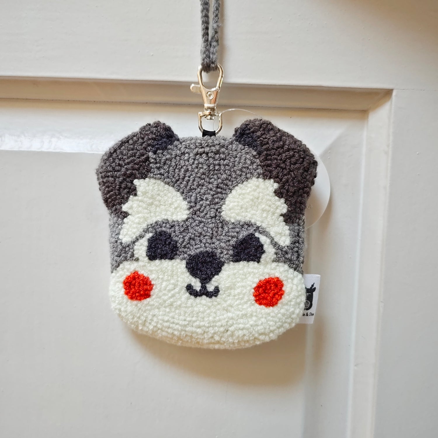 Schnauzer dog Keychain