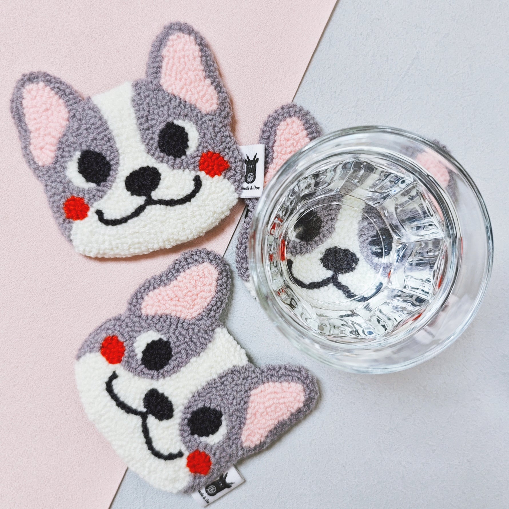 French Bulldog Coaster - Needle & Doe