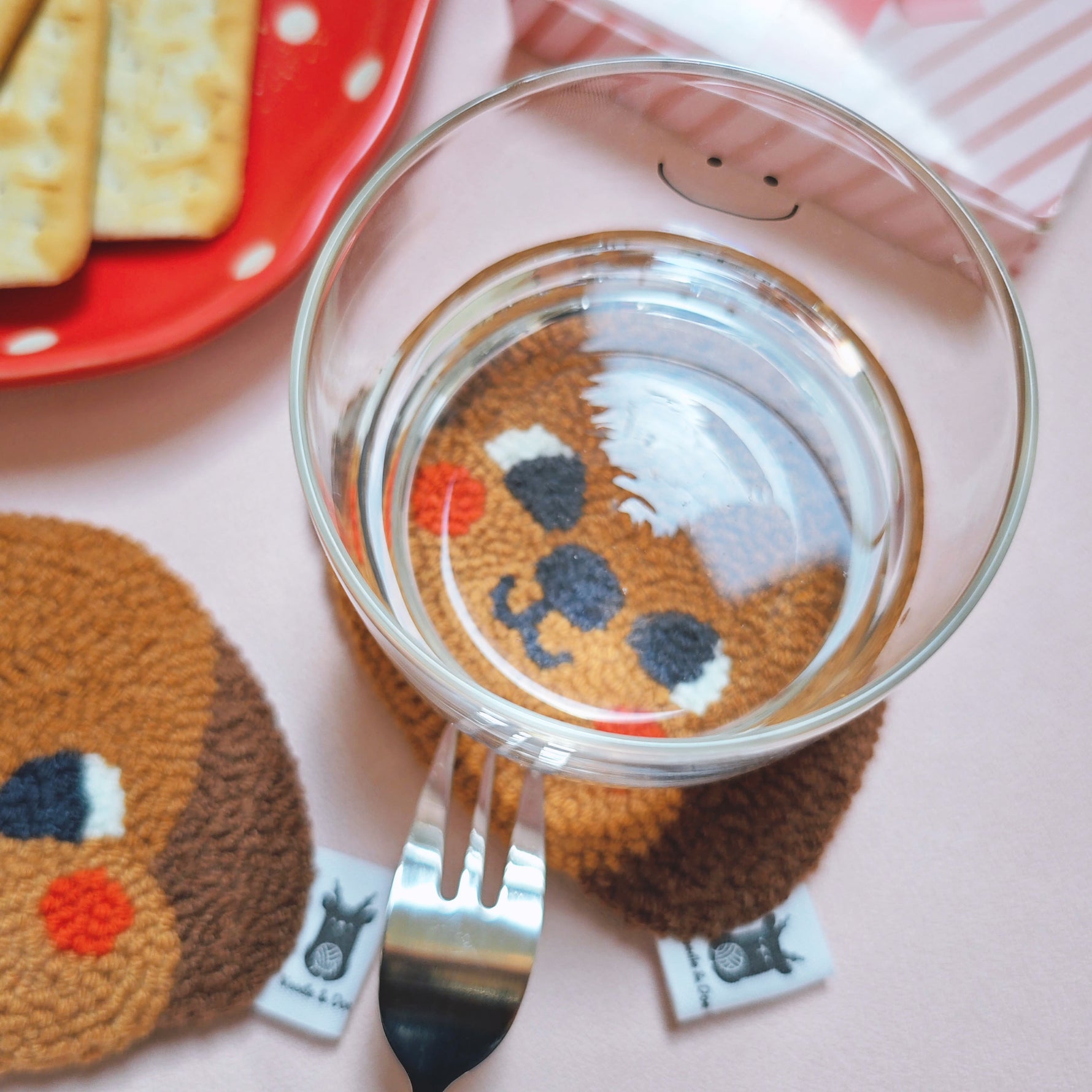 Toy Poodle Dog Coaster - Needle & Doe