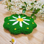 Sunny Ecstasy Floral Coaster - Needle & Doe